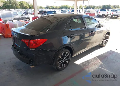 2017 Toyota Corolla Se from USA, damaged, VIN 5YFBURHEXHP652837